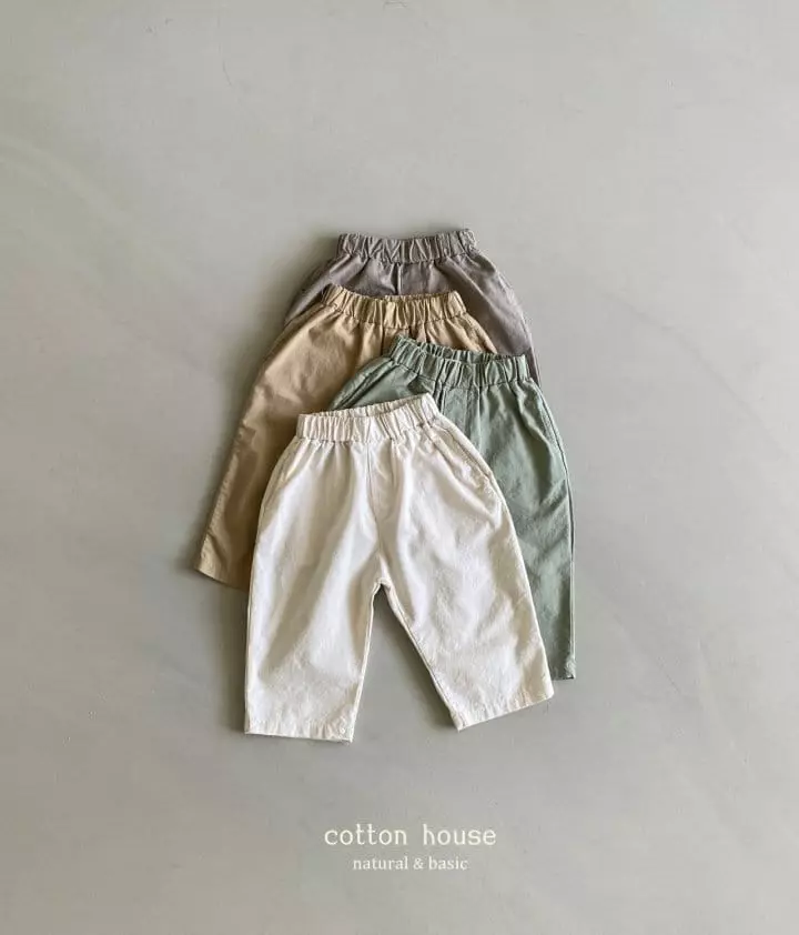 Cotton House - Korean Children Fashion - #childofig - Linen BAnBAn Pants - 2