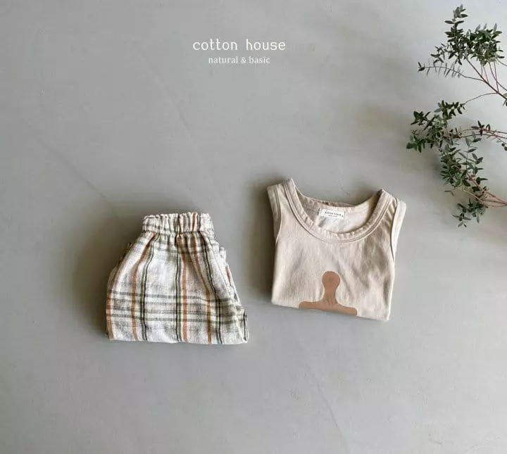 Cotton House - Korean Children Fashion - #childrensboutique - Bread Sleeveless - 10