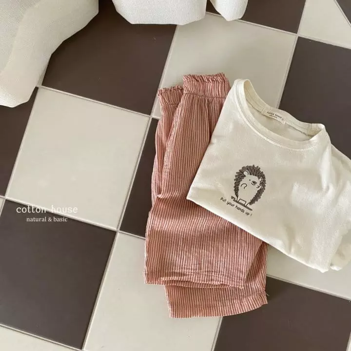 Cotton House - Korean Children Fashion - #childrensboutique - Hedgehog Tee - 7