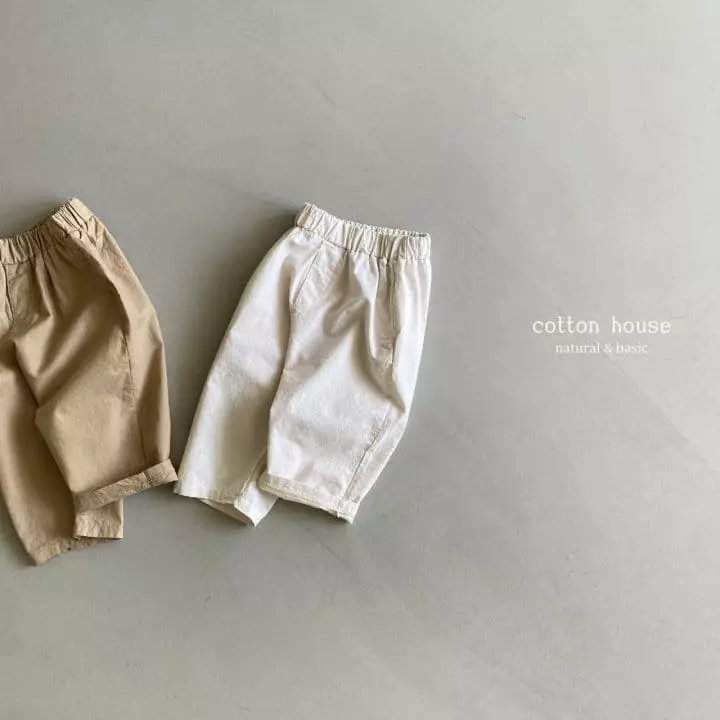 Cotton House - Korean Children Fashion - #childofig - Linen BAnBAn Pants - 4