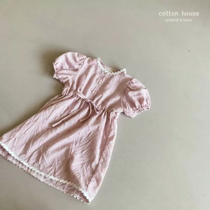 Cotton House - Korean Children Fashion - #childrensboutique - Marcaroon One-piece - 2