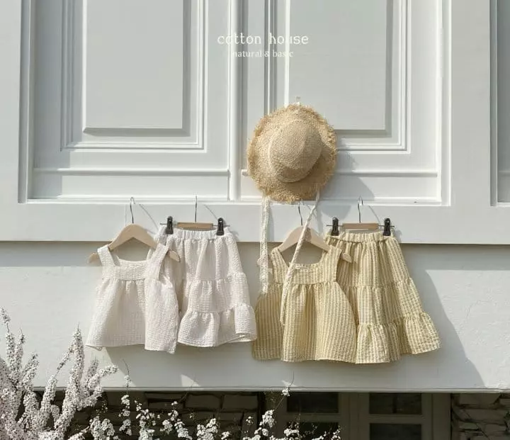 Cotton House - Korean Children Fashion - #designkidswear - Honey Top Bottom Set