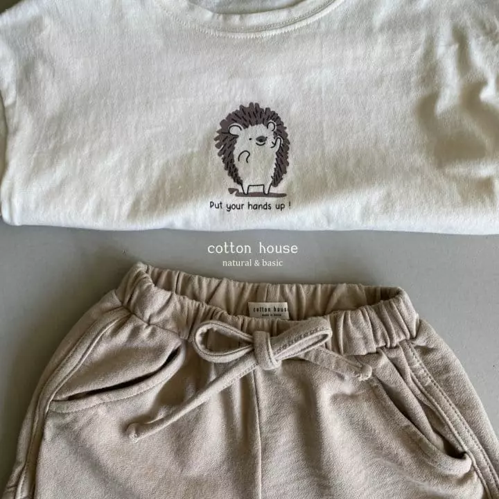 Cotton House - Korean Children Fashion - #designkidswear - Hedgehog Tee - 8
