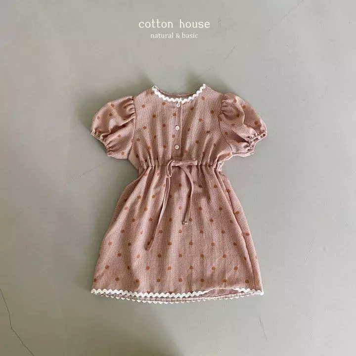 Cotton House - Korean Children Fashion - #designkidswear - Marcaroon One-piece - 3
