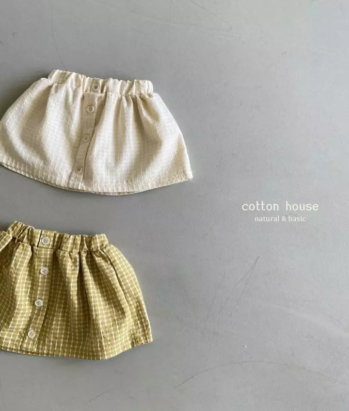 Cotton House - Korean Children Fashion - #designkidswear - Mignon Skirt