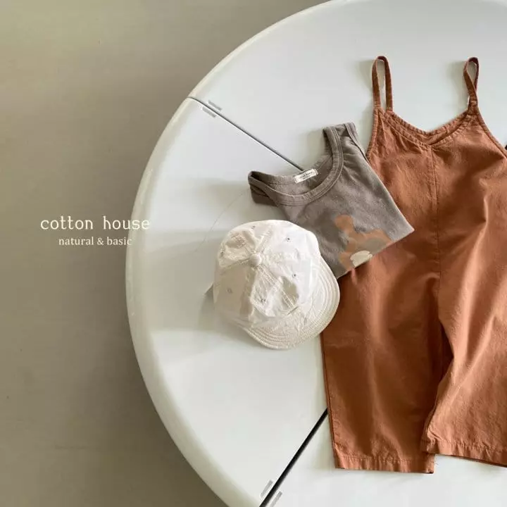 Cotton House - Korean Children Fashion - #discoveringself - Linen Jumpsuit - 5
