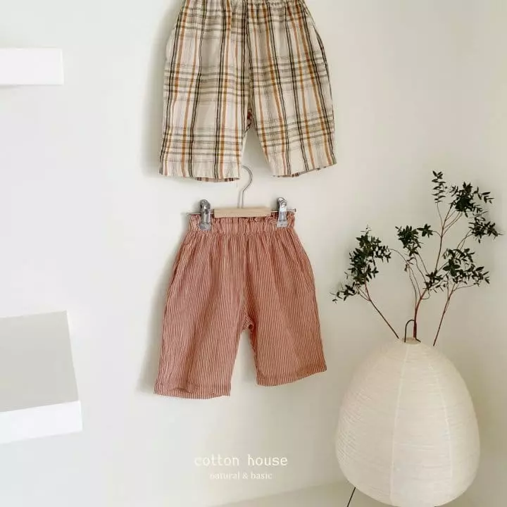 Cotton House - Korean Children Fashion - #discoveringself - Capri Pants