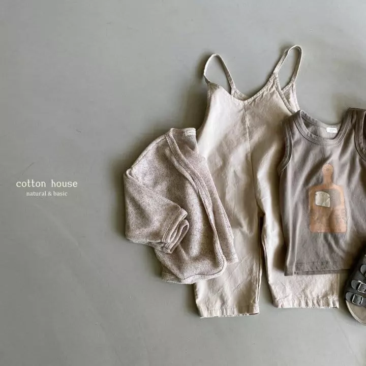 Cotton House - Korean Children Fashion - #discoveringself - Bread Sleeveless - 12