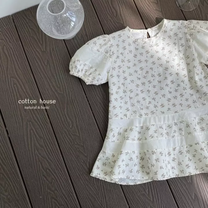 Cotton House - Korean Children Fashion - #discoveringself - Flower Color One-piece - 7