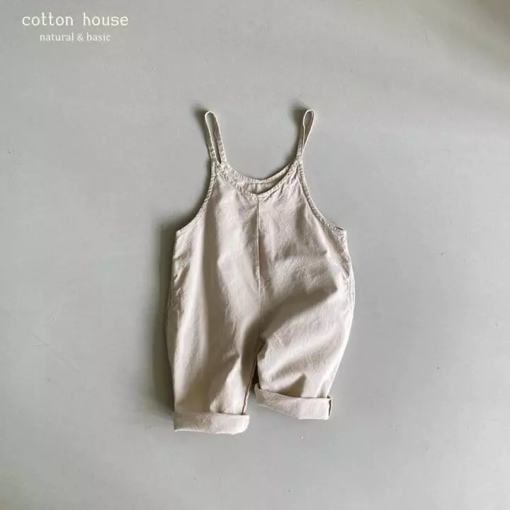Cotton House - Korean Children Fashion - #fashionkids - Linen Jumpsuit - 6