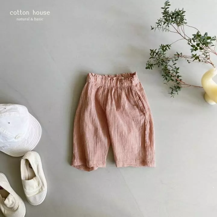 Cotton House - Korean Children Fashion - #fashionkids - Capri Pants - 2