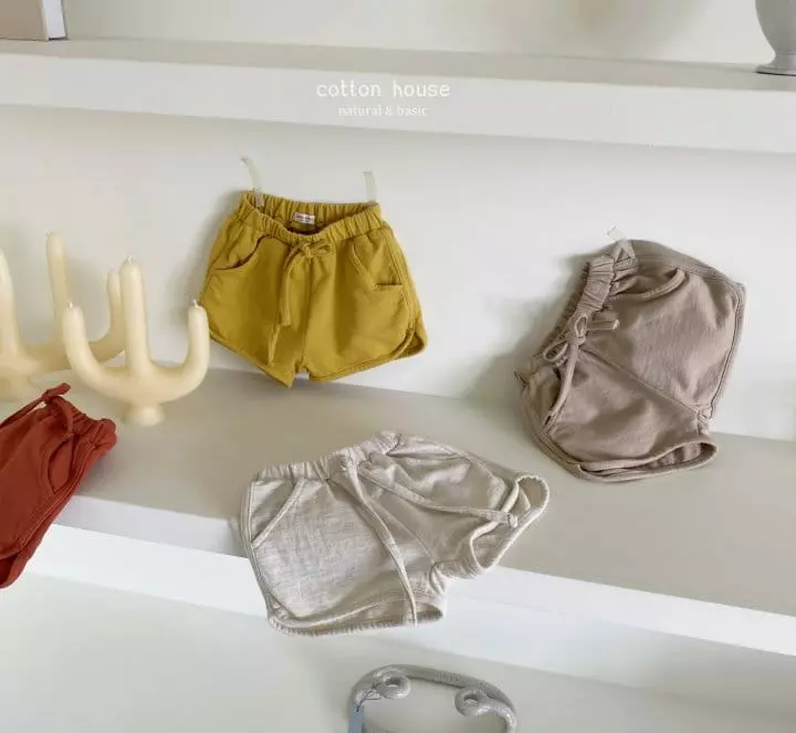 Cotton House - Korean Children Fashion - #fashionkids - Terry SHOrts