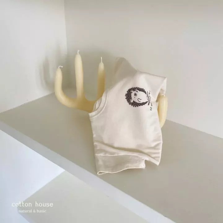 Cotton House - Korean Children Fashion - #fashionkids - Hedgehog Tee - 10