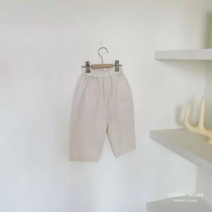 Cotton House - Korean Children Fashion - #fashionkids - Linen BAnBAn Pants - 7