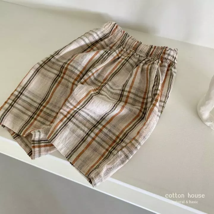 Cotton House - Korean Children Fashion - #kidsshorts - Capri Pants - 3