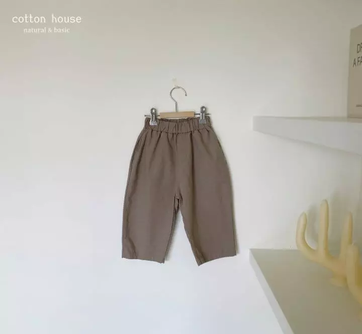 Cotton House - Korean Children Fashion - #kidsshorts - Linen BAnBAn Pants - 8