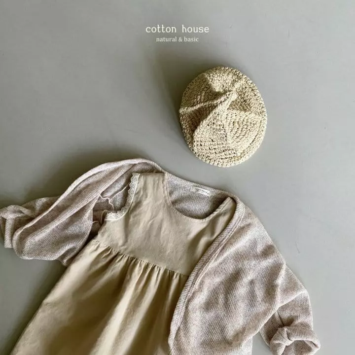Cotton House - Korean Children Fashion - #kidsstore - Deeple Linen One-piece - 11