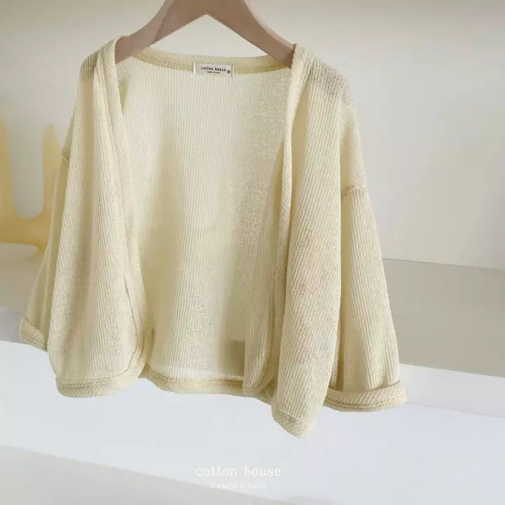 Cotton House - Korean Children Fashion - #kidsstore - Summer Beach Cardigan - 2