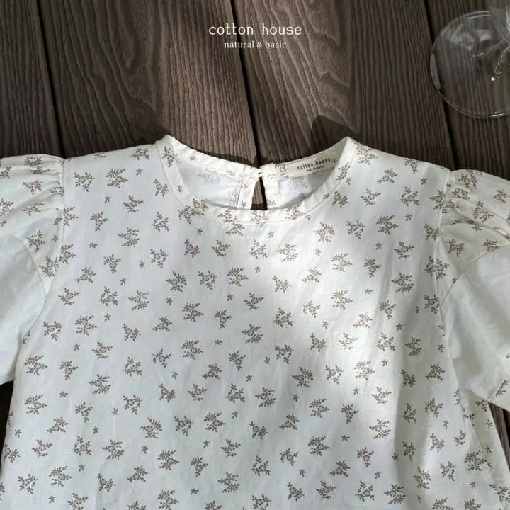 Cotton House - Korean Children Fashion - #kidsstore - Flower Color One-piece - 10
