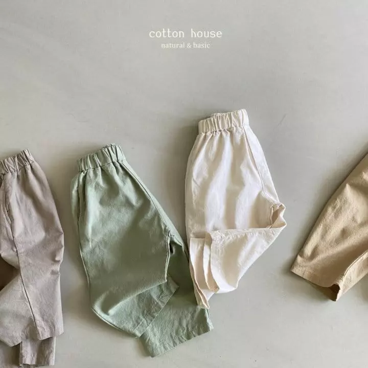 Cotton House - Korean Children Fashion - #kidsstore - Linen BAnBAn Pants - 9