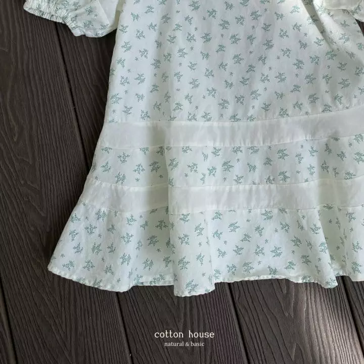 Cotton House - Korean Children Fashion - #kidzfashiontrend - Flower Color One-piece - 11