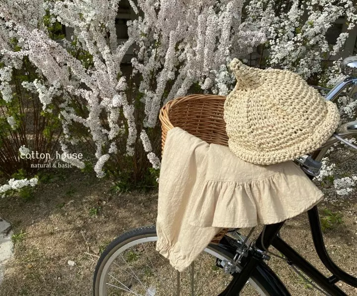 Cotton House - Korean Children Fashion - #magicofchildhood - Frill Sleeveless Top Bottom Set - 11