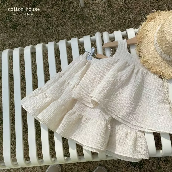 Cotton House - Korean Children Fashion - #magicofchildhood - Honey Top Bottom Set - 9