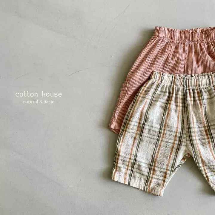 Cotton House - Korean Children Fashion - #magicofchildhood - Capri Pants - 8