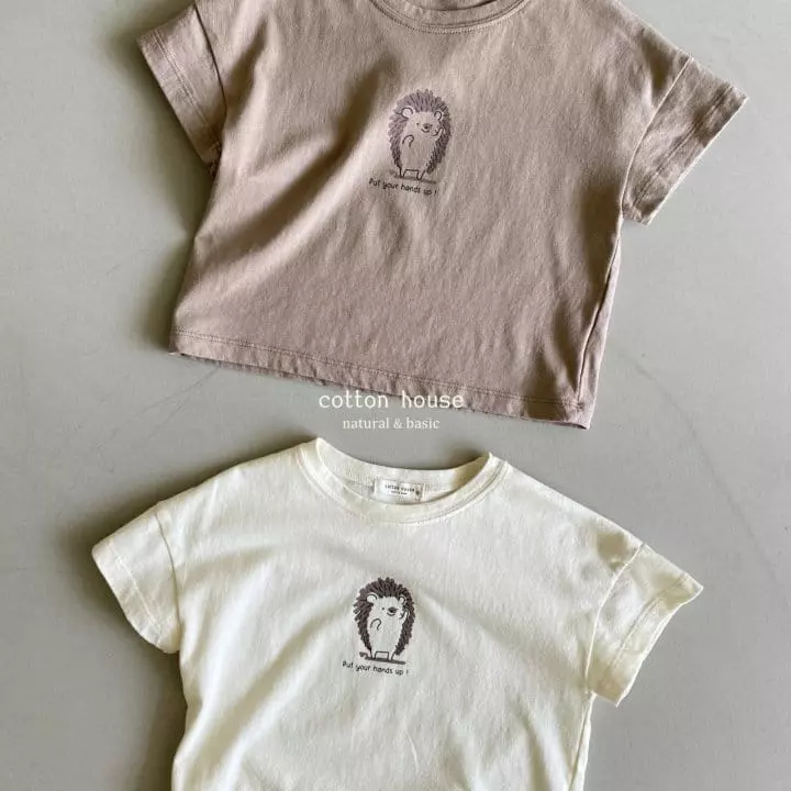 Cotton House - Korean Children Fashion - #magicofchildhood - Hedgehog Tee - 2