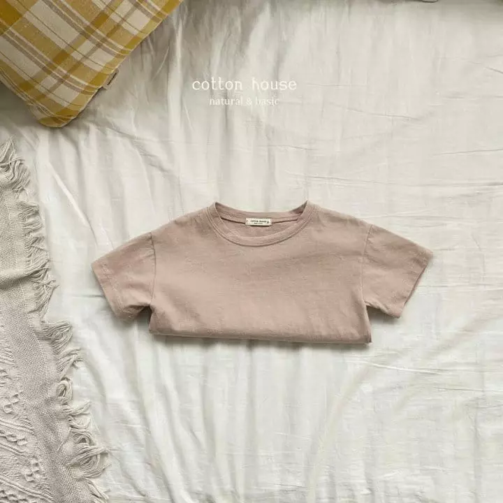 Cotton House - Korean Children Fashion - #prettylittlegirls - Layered Short Sleeves Tee - 6
