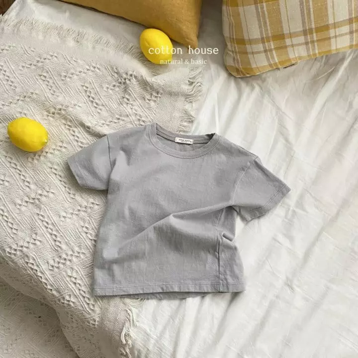 Cotton House - Korean Children Fashion - #todddlerfashion - Layered Short Sleeves Tee - 7