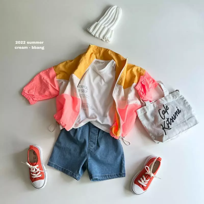 Cream Bbang - Korean Children Fashion - #Kfashion4kids - Vivid Denim Shorts - 8