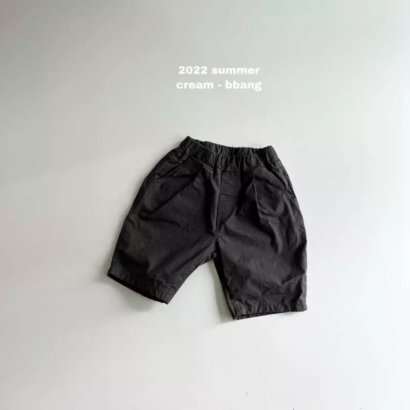 Cream Bbang - Korean Children Fashion - #Kfashion4kids - Cotton Wrinkle Shorts