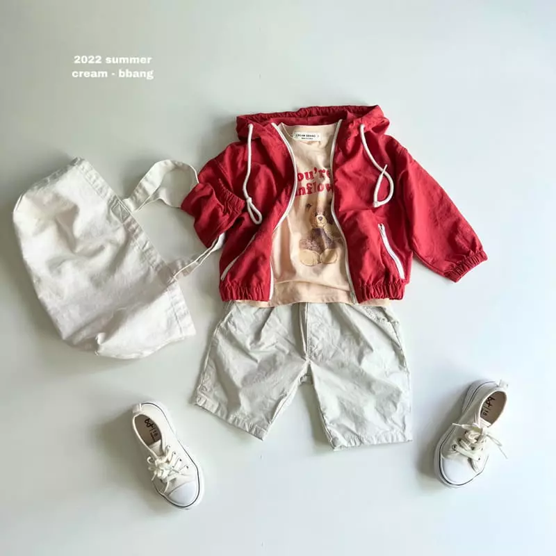 Cream Bbang - Korean Children Fashion - #childofig - Sun Flower Tee - 5