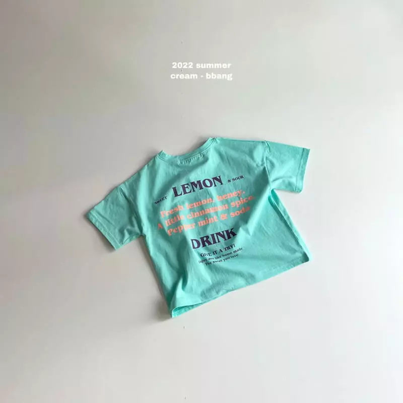 Cream Bbang - Korean Children Fashion - #childofig - Lemon Tee - 9