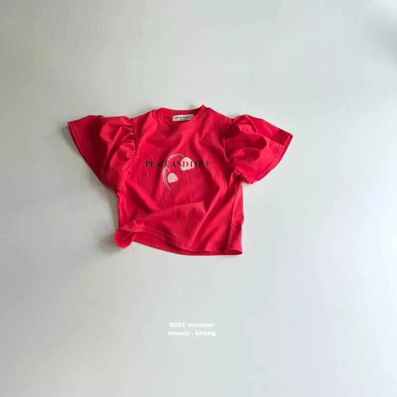 Cream Bbang - Korean Children Fashion - #childofig - Pis Wing Tee - 3