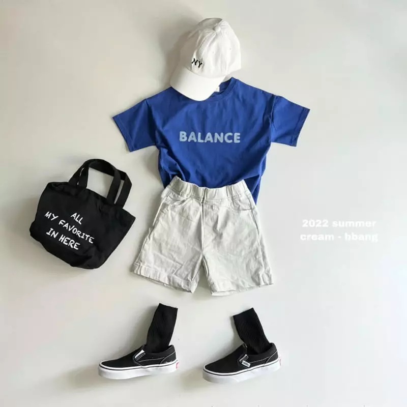 Cream Bbang - Korean Children Fashion - #designkidswear - Balance Tee - 6