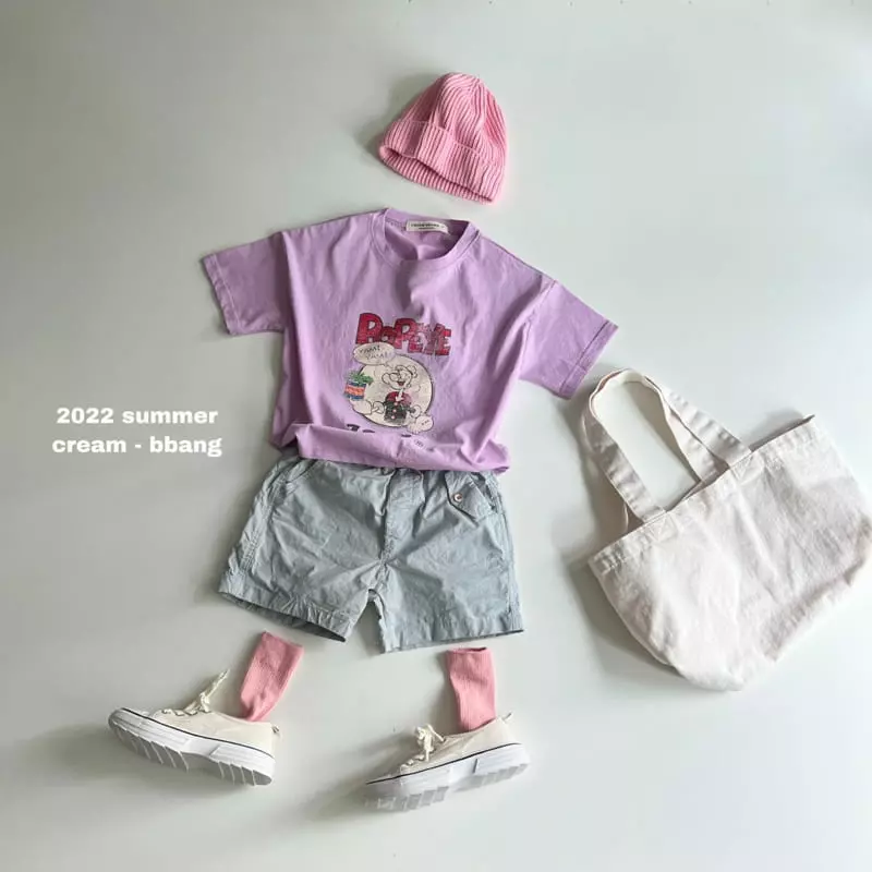 Cream Bbang - Korean Children Fashion - #childrensboutique - Yam Yam Tee - 4
