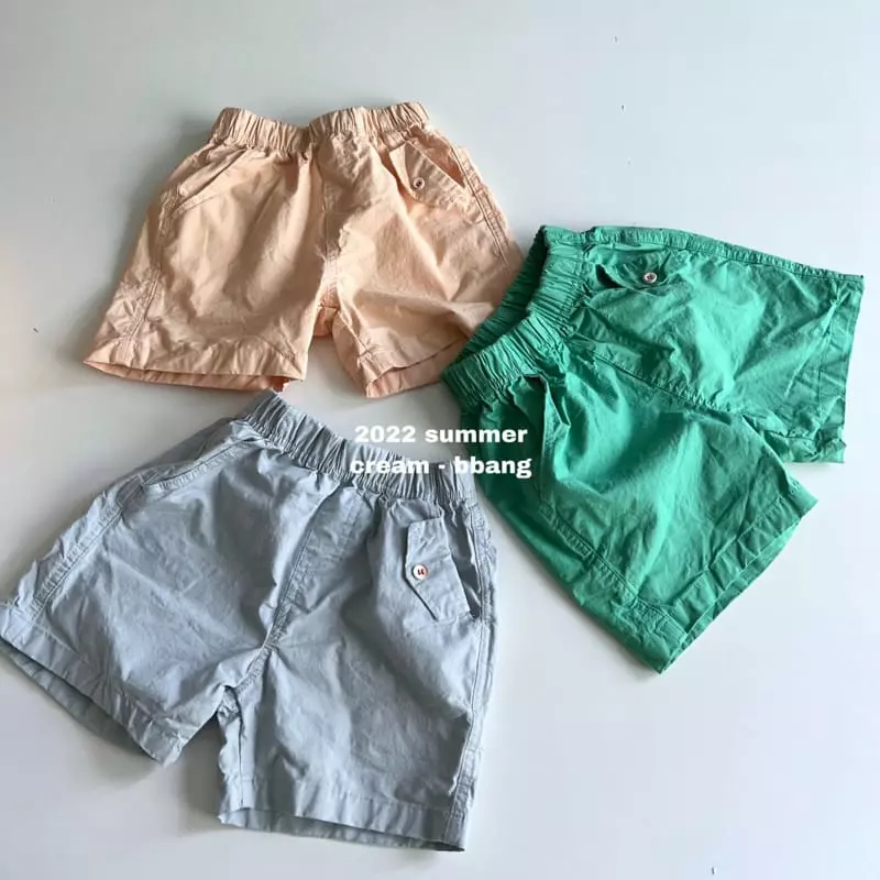 Cream Bbang - Korean Children Fashion - #discoveringself - Picnic Shorts