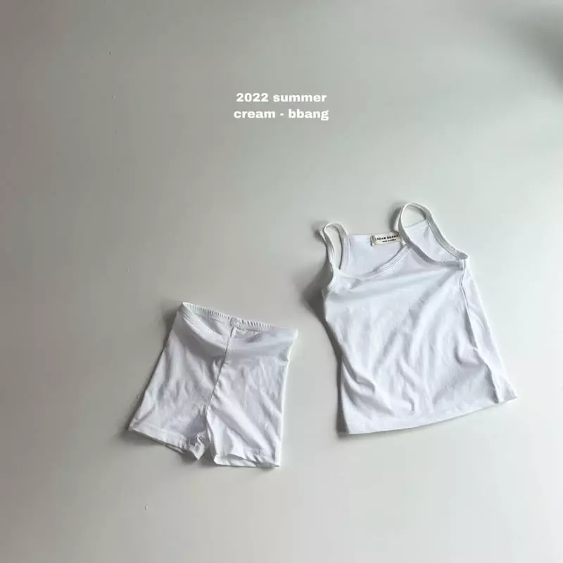 Cream Bbang - Korean Children Fashion - #fashionkids - Underwear Top Bottom Set - 9