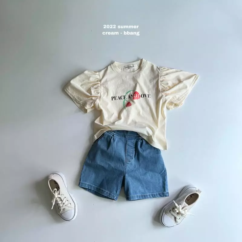 Cream Bbang - Korean Children Fashion - #fashionkids - Pis Wing Tee - 7
