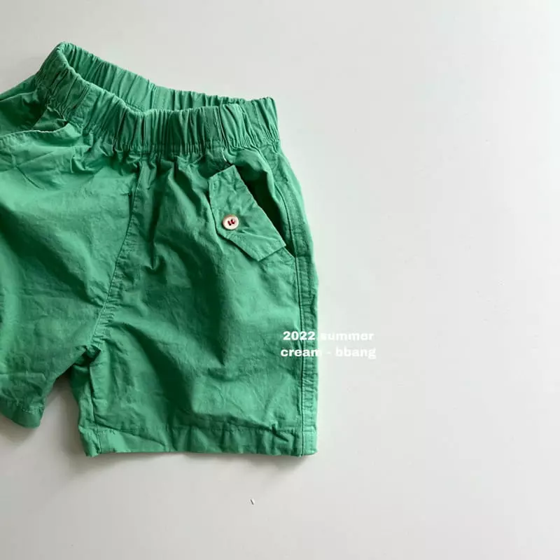 Cream Bbang - Korean Children Fashion - #kidsshorts - Picnic Shorts - 3