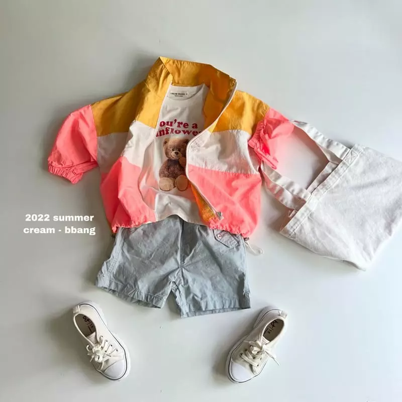 Cream Bbang - Korean Children Fashion - #kidsstore - Sun Flower Tee - 11