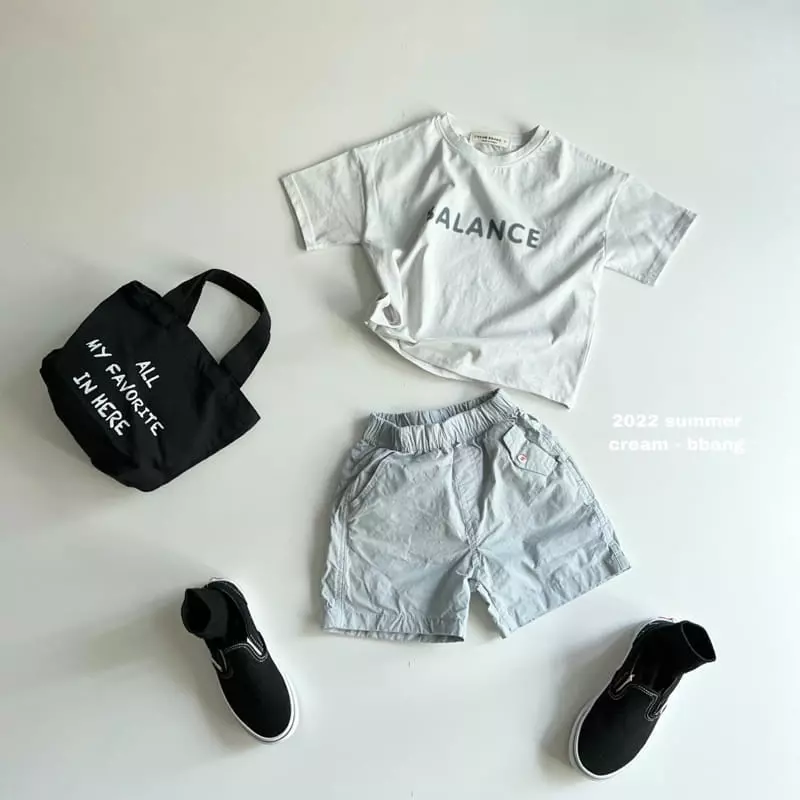 Cream Bbang - Korean Children Fashion - #kidsstore - Balance Tee - 10