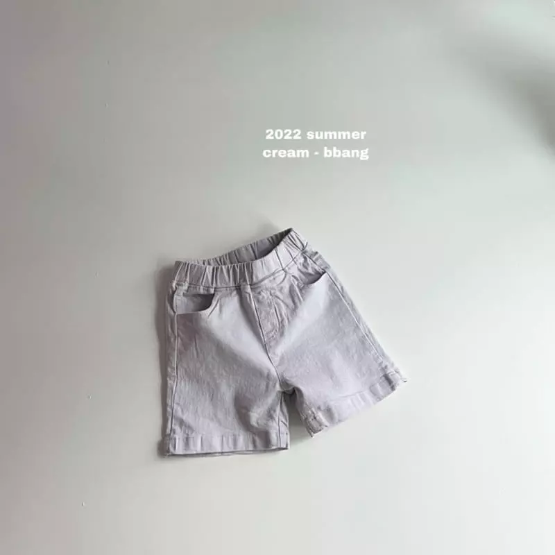 Cream Bbang - Korean Children Fashion - #kidsstore - Vanilla Shorts - 10