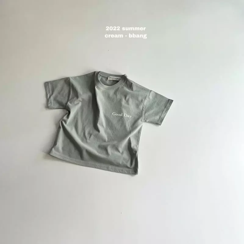 Cream Bbang - Korean Children Fashion - #kidzfashiontrend - Good Day Tee - 6