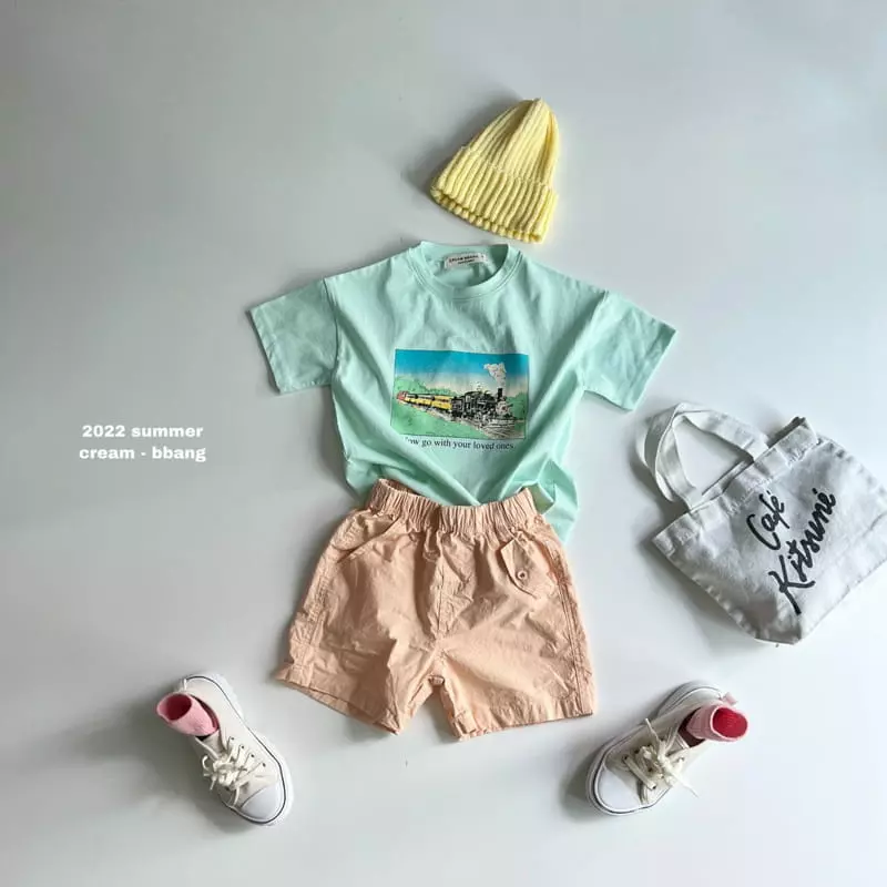 Cream Bbang - Korean Children Fashion - #littlefashionista - Wins Tee - 6