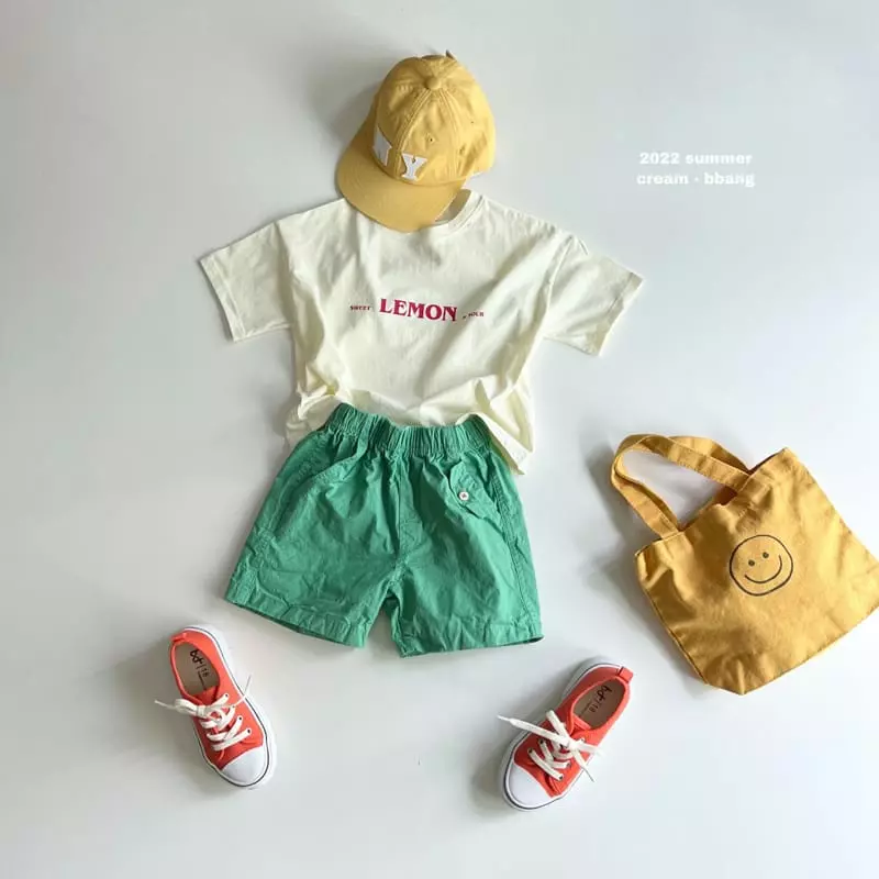 Cream Bbang - Korean Children Fashion - #Kfashion4kids - Lemon Tee - 4
