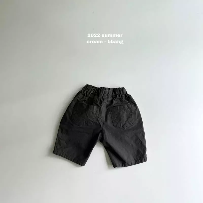 Cream Bbang - Korean Children Fashion - #littlefashionista - Cotton Wrinkle Shorts - 2