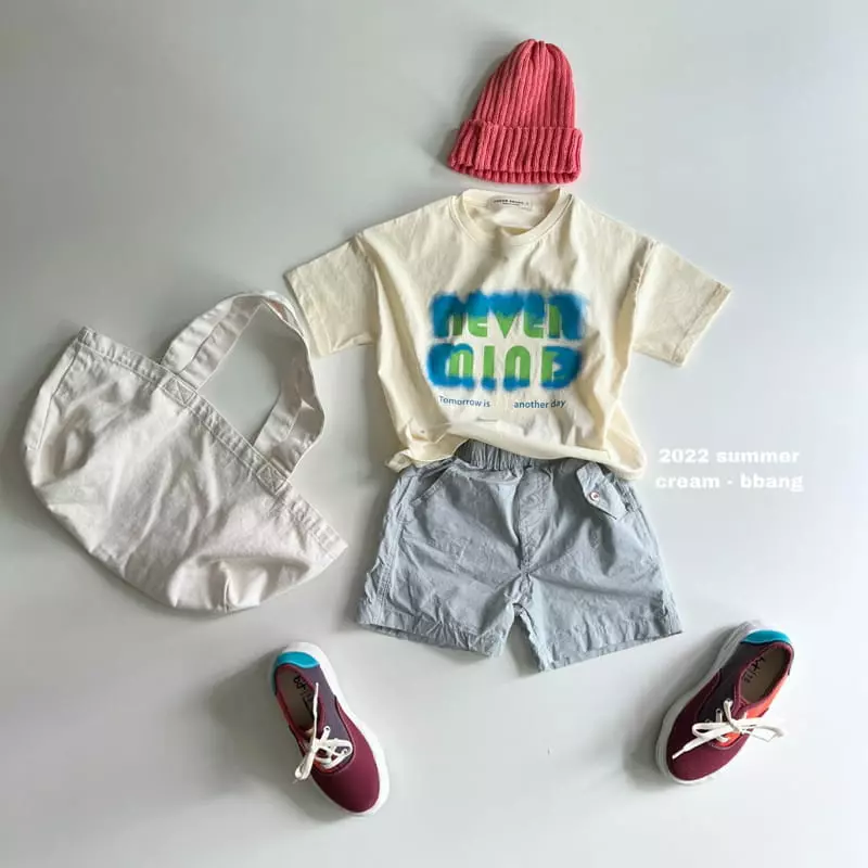 Cream Bbang - Korean Children Fashion - #magicofchildhood - Never Mind Tee - 11